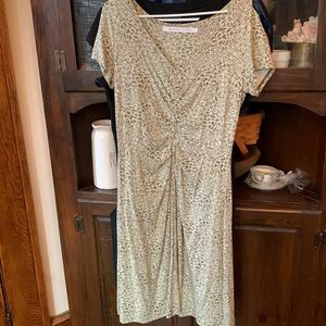 Athleta print knit dress